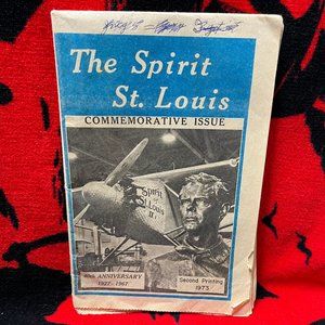 The Spirit Of St. Louis Commemorative Issue. Complete. Second Printing. 1973